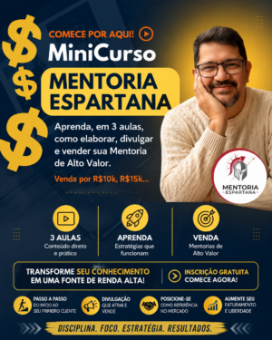 Curso 100% Free - Mentoria Espartana
